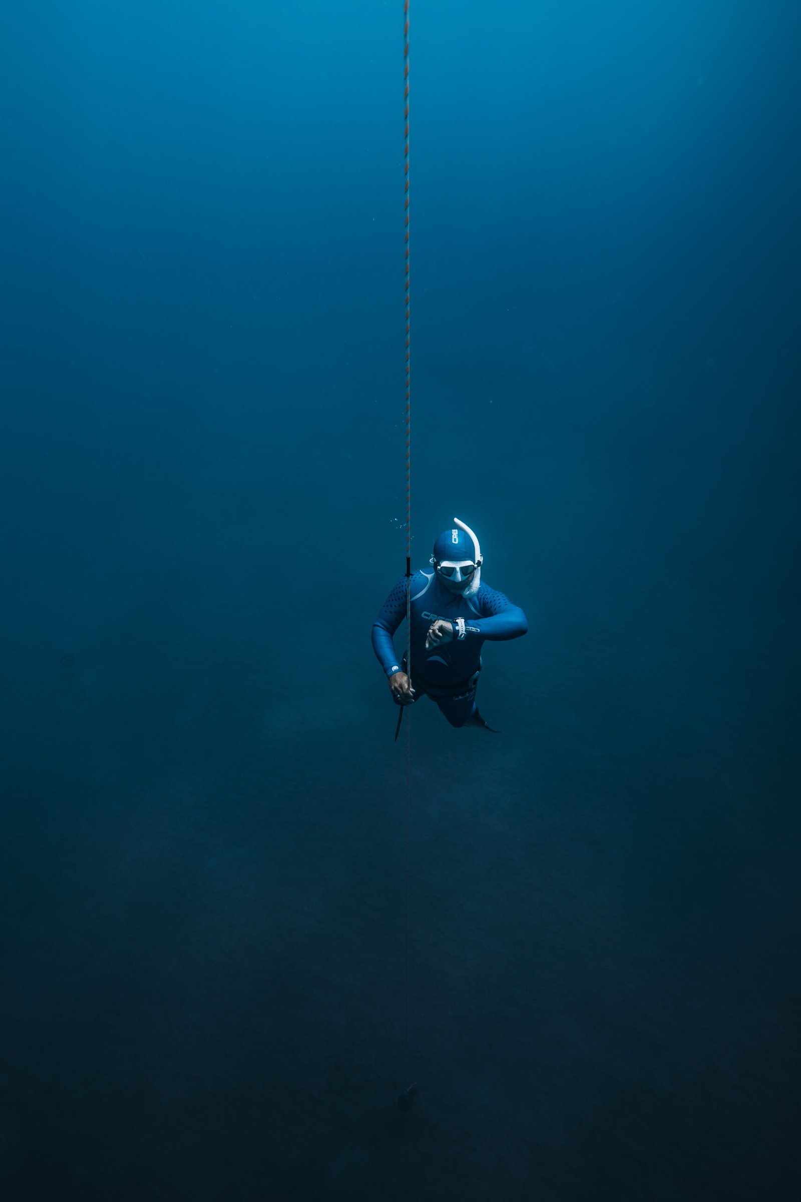 Entrenamiento en mar abierto