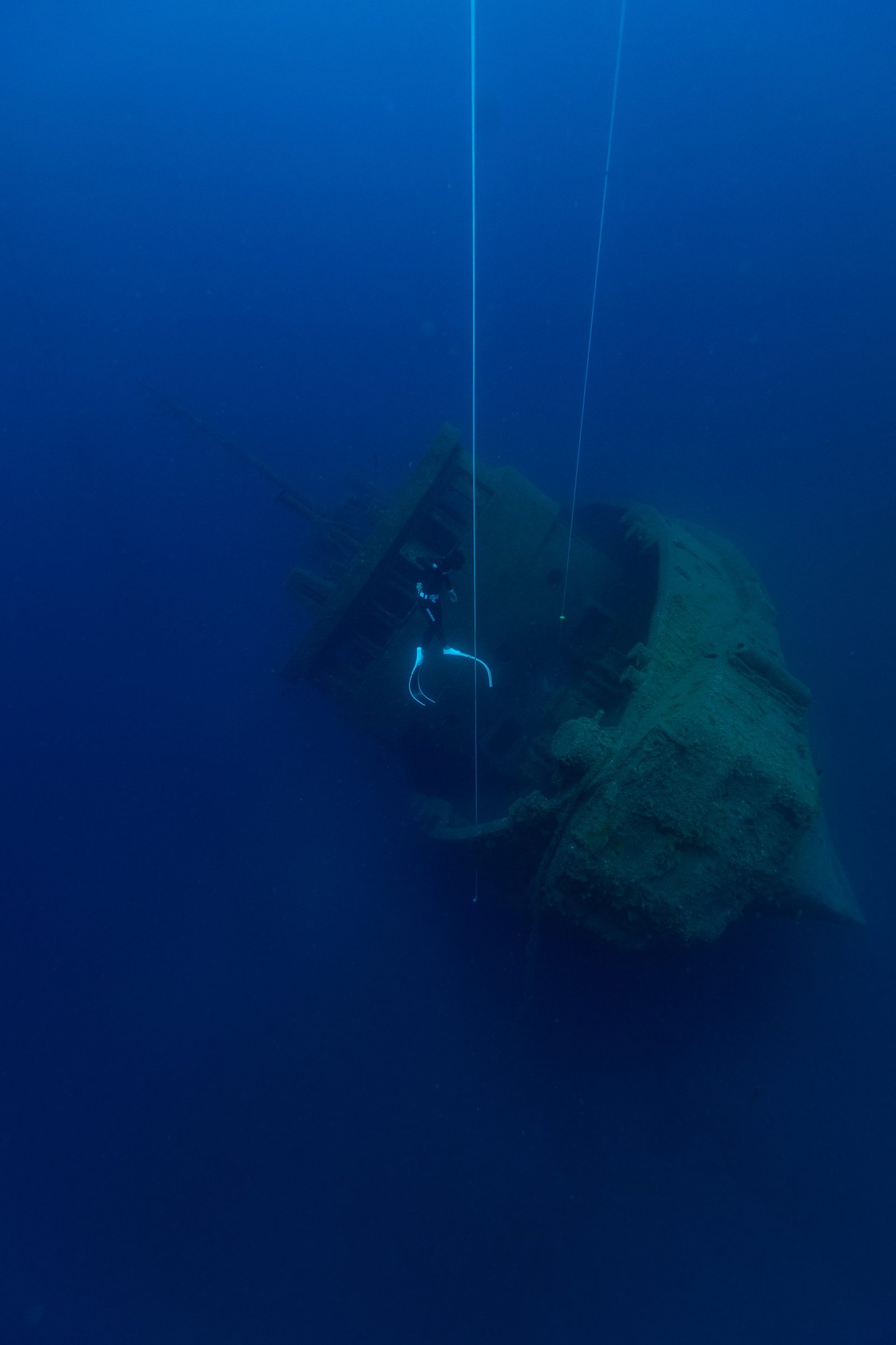 Pecio submarino en Gran Canaria